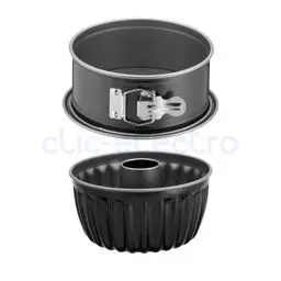 DELICE BLACK lot de 2 moules Airfryer