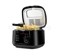 FRITEUSE 1800W 2,5 L CUVE ANTIADH2SIF PANIER INOXYDABLE LARGE HUBLOT