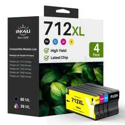 HP 712 Cartouche d'encre DesignJet Jaune 29 ml