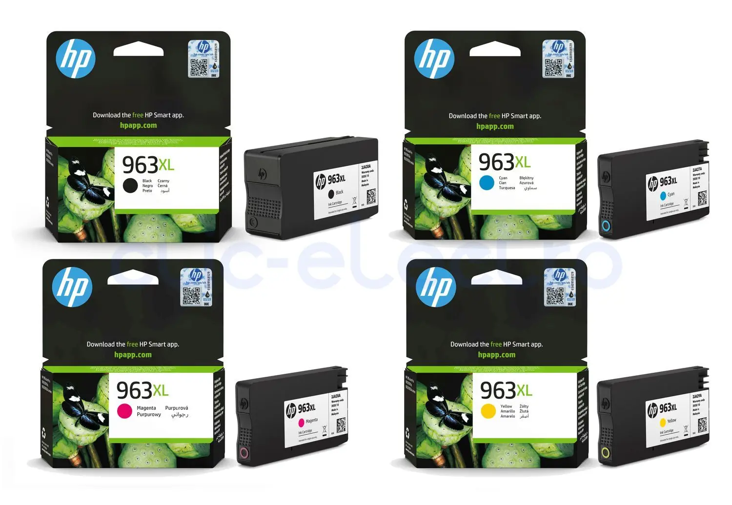 CRT 963 XL Noire 47 ml - 2 000 pages – HP