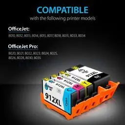 HP 912XL - Cartouche encre Noir - 825 pages (coli 30)