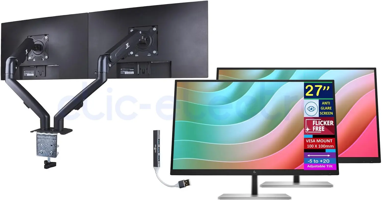 HP E27k G5 Monitor 27" 4K USB-C 3y – HP