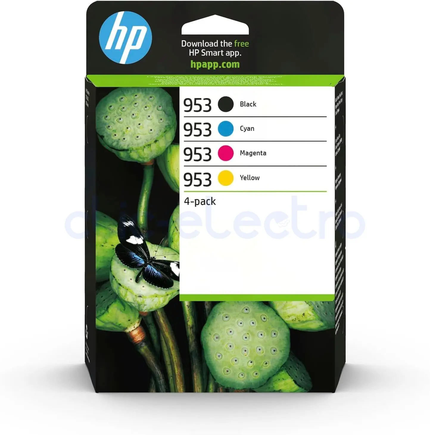 CRT HP 953 4 Pack Noire/jaune/magenta/cyan – HP