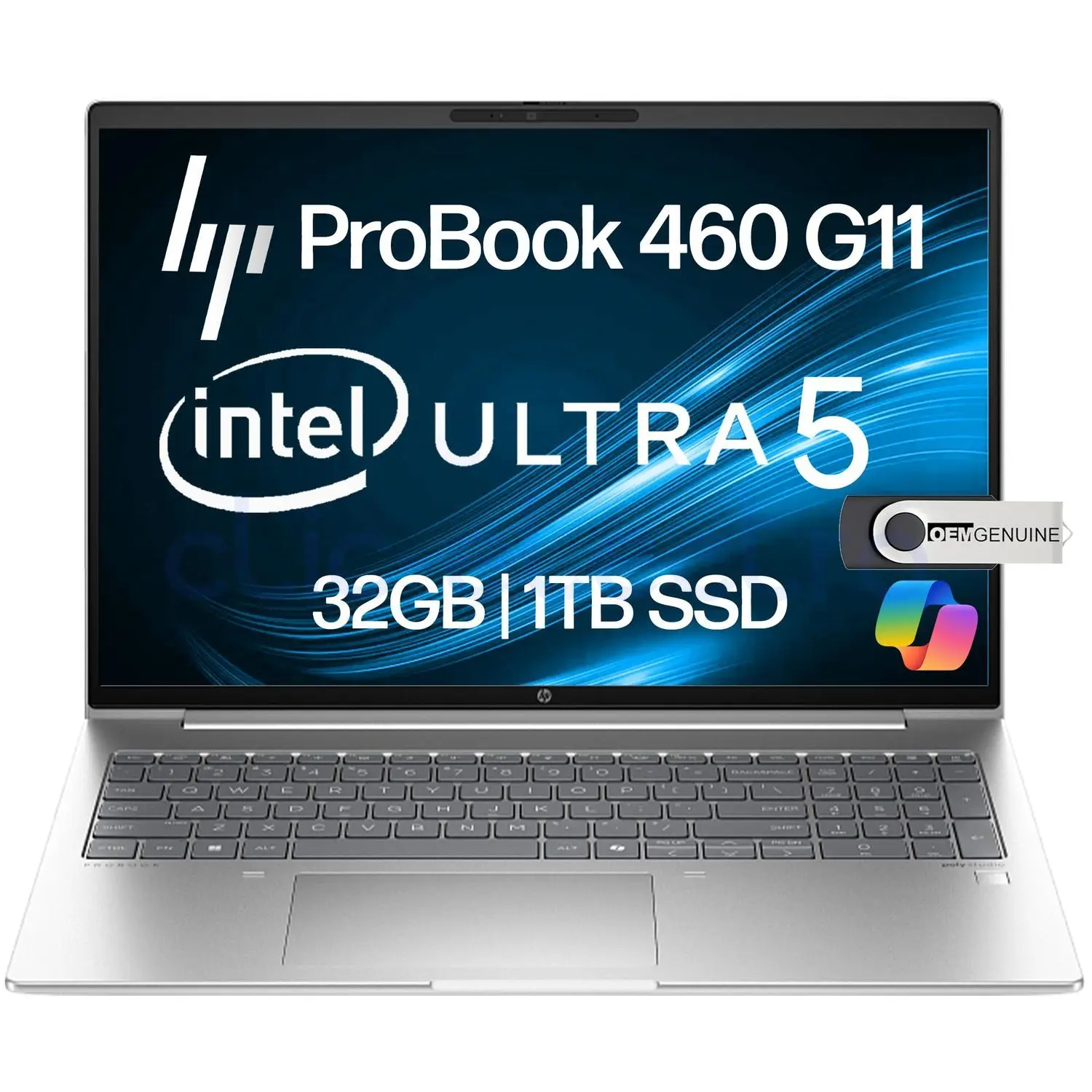 HP ProBook 460 G11 FHD U5-125H 8Gb/256GbSSD Wifi AX+BT W11P 2Y – HP