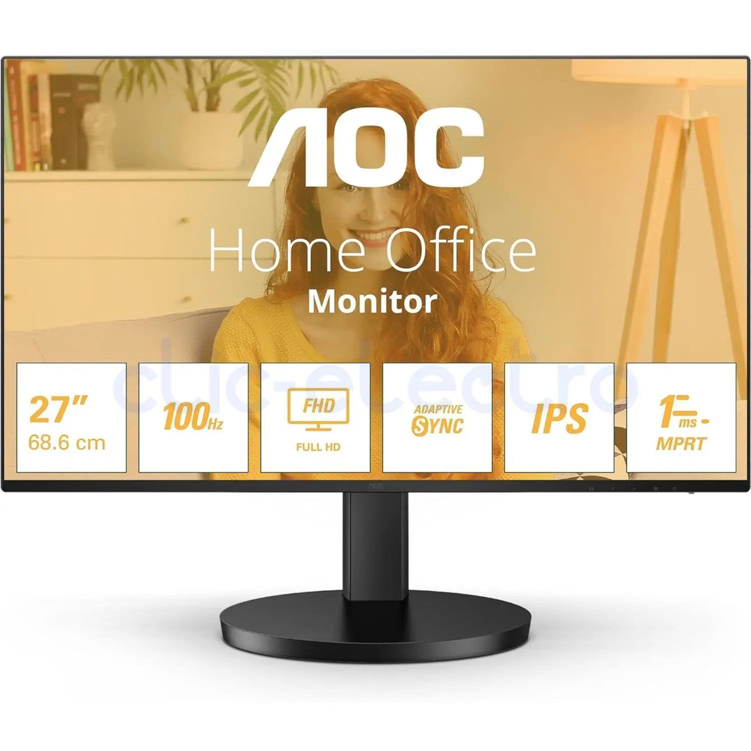 AOC Écran 27" IPS Full HD 100Hz HDMI D-SUB – AOC