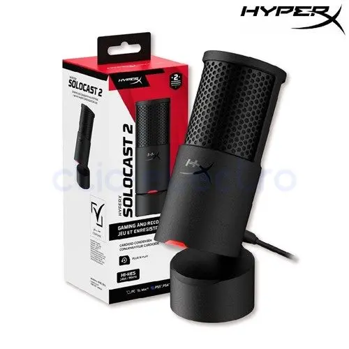 HYPERX Micro HyperX SoloCast 2 Noir – HYPERX