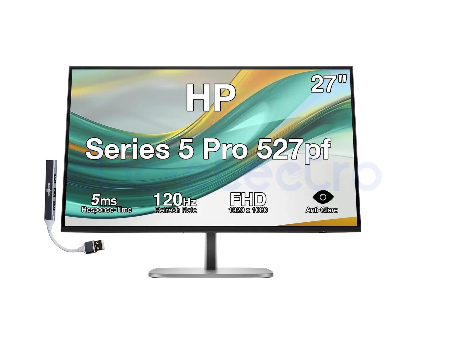 HP Series 5 Pro 27 inch FHD Monitor - 527pf – HP