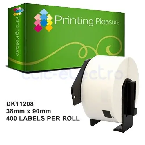 BROTHER DK-11204 Étiquettes papier thermique 17 x 54 mm – BROTHER