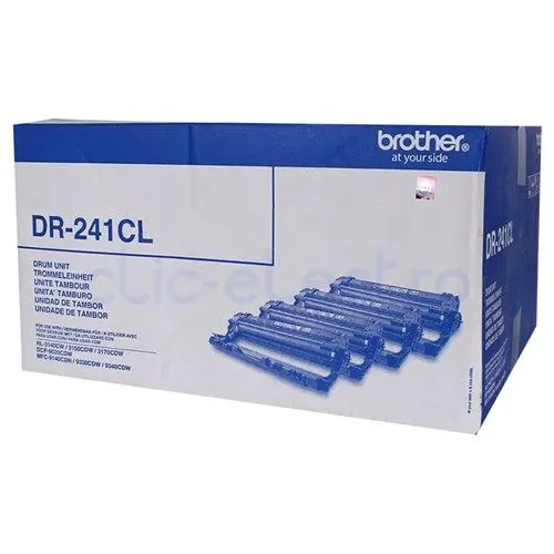 BROTHER DR241CL Kit tambour 4 couleurs 15K pages – BROTHER