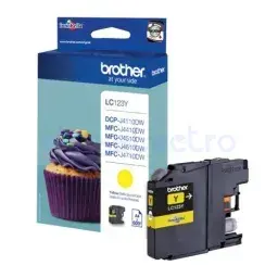 Brother LC123Y Cartouche d'encre Jet d'encre Jaune