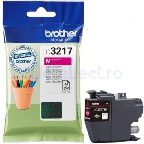 BROTHER LC3217M Cartouche d'encre Magenta 550 pages – BROTHER