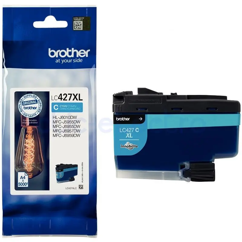BROTHER LC427XLC Cartouche d'encre Cyan Haute capacité – BROTHER