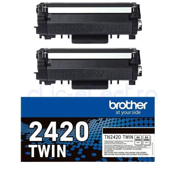 Brother TN2420TWIN 2x Toner 3000p Noir – BROTHER