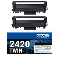 Brother TN2420TWIN 2x Toner 3000p Noir