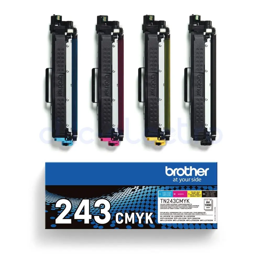 BROTHER Pack 4 Toners TN243 CMYK - Image 1