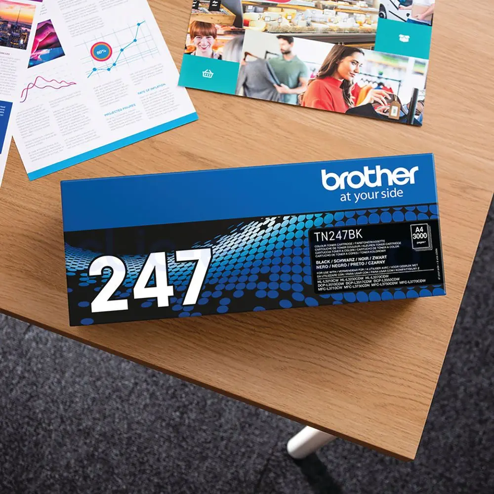 BROTHER TN247BK Toner noir 3000 pages – BROTHER