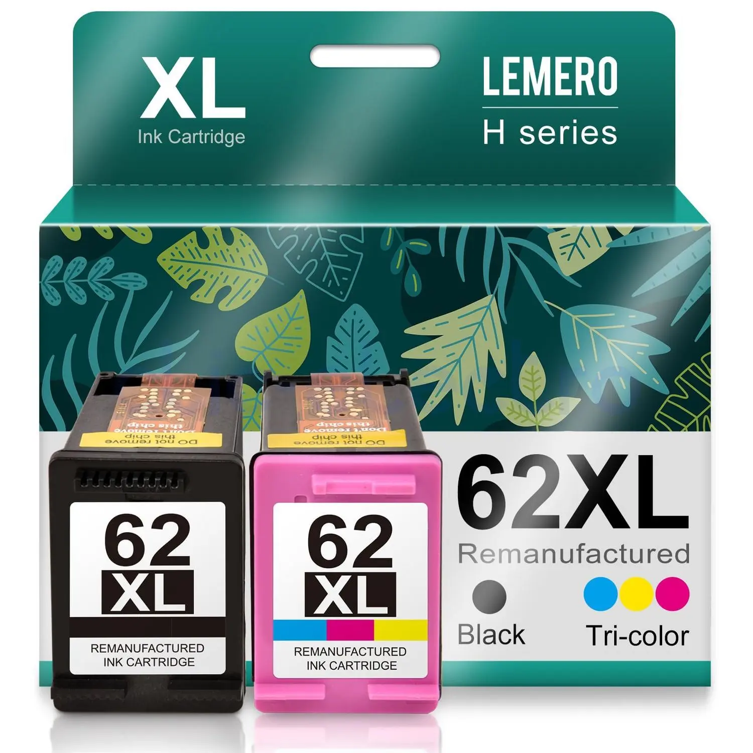 CRT HP 62XL Tricolore - 11.5 ml - 415 pages - Image 1