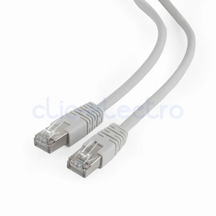 CABLEXPERT Cordon RJ45 Cat. 6 FTP Gris 10 m – CABLEXPERT