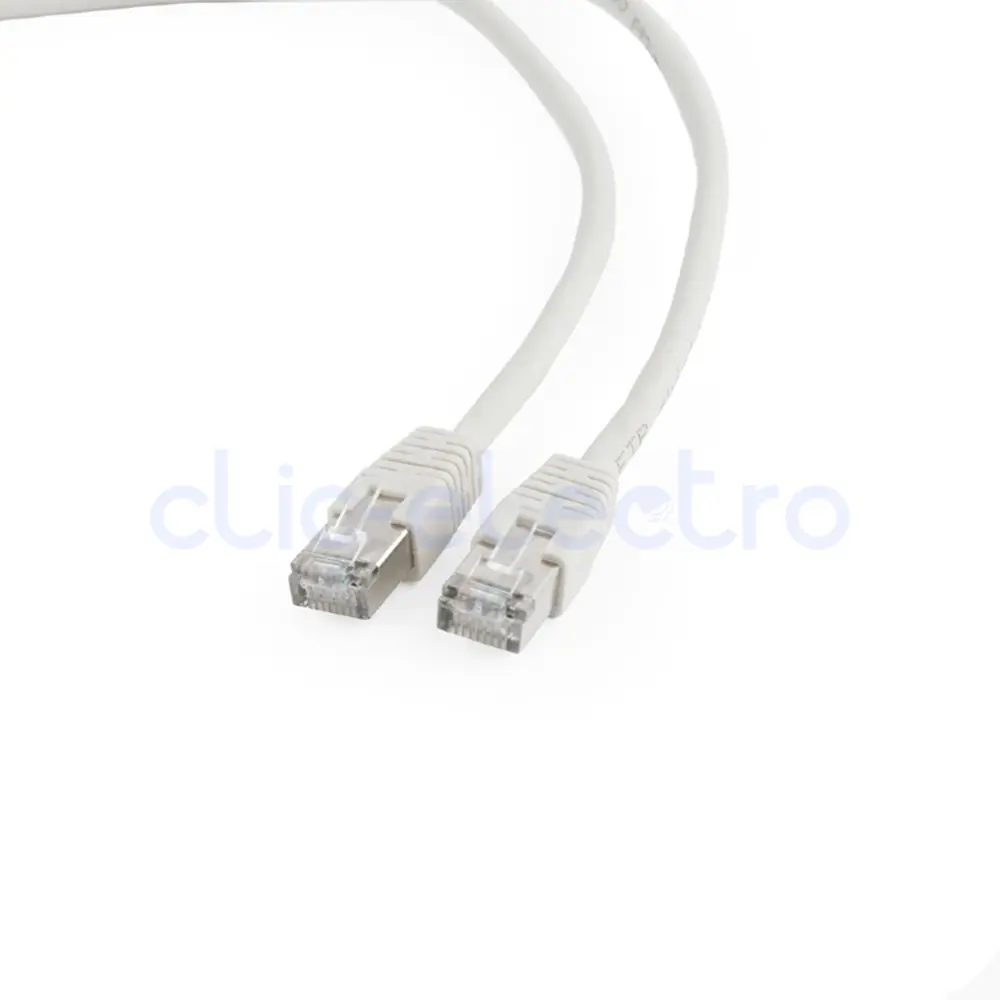 CABLEXPERT Cordon RJ45 Catégorie 6E FTP Gris 15 m – CABLEXPERT