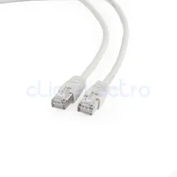 CABLEXPERT Cordon RJ45 Catégorie 6E FTP Gris 15 m