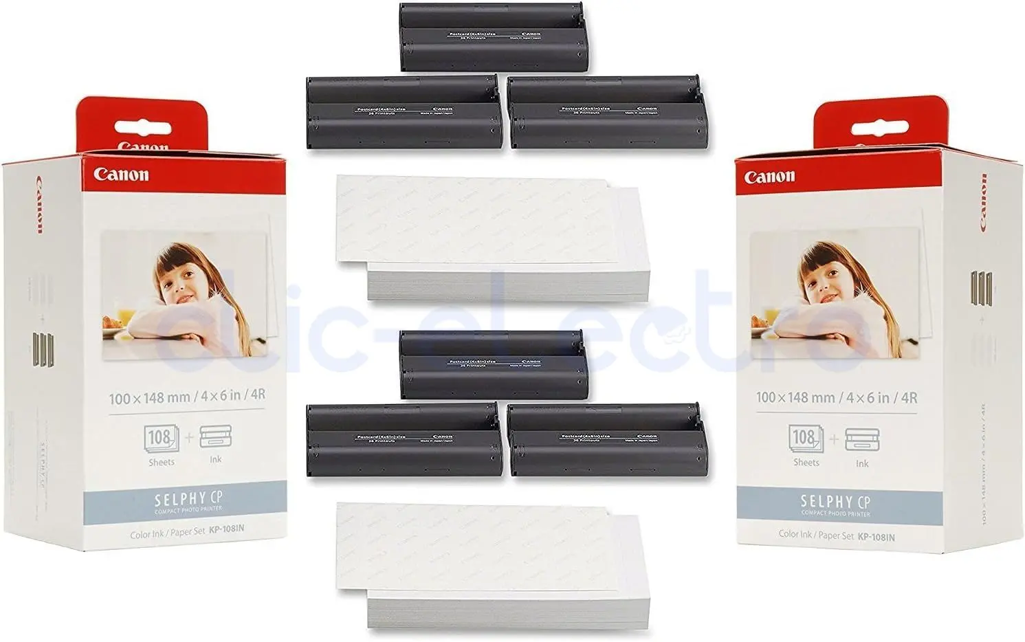 CANON KP-108IN Kit encre et papier photo – CANON