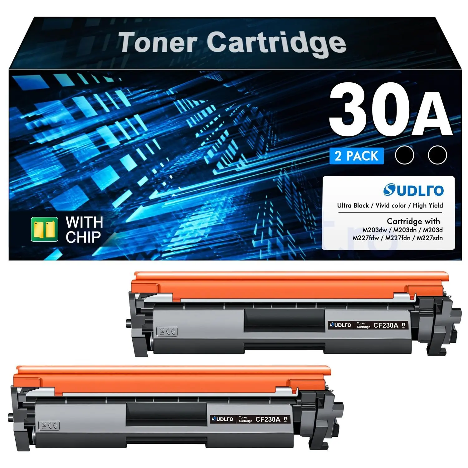 HP 30X- Toner Noir - 3500 p - Image 1