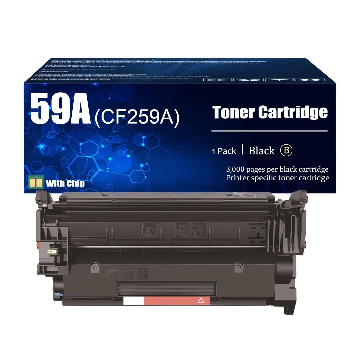 HP59A Toner Noir LaserJet authentique - 3 000 pages – HP