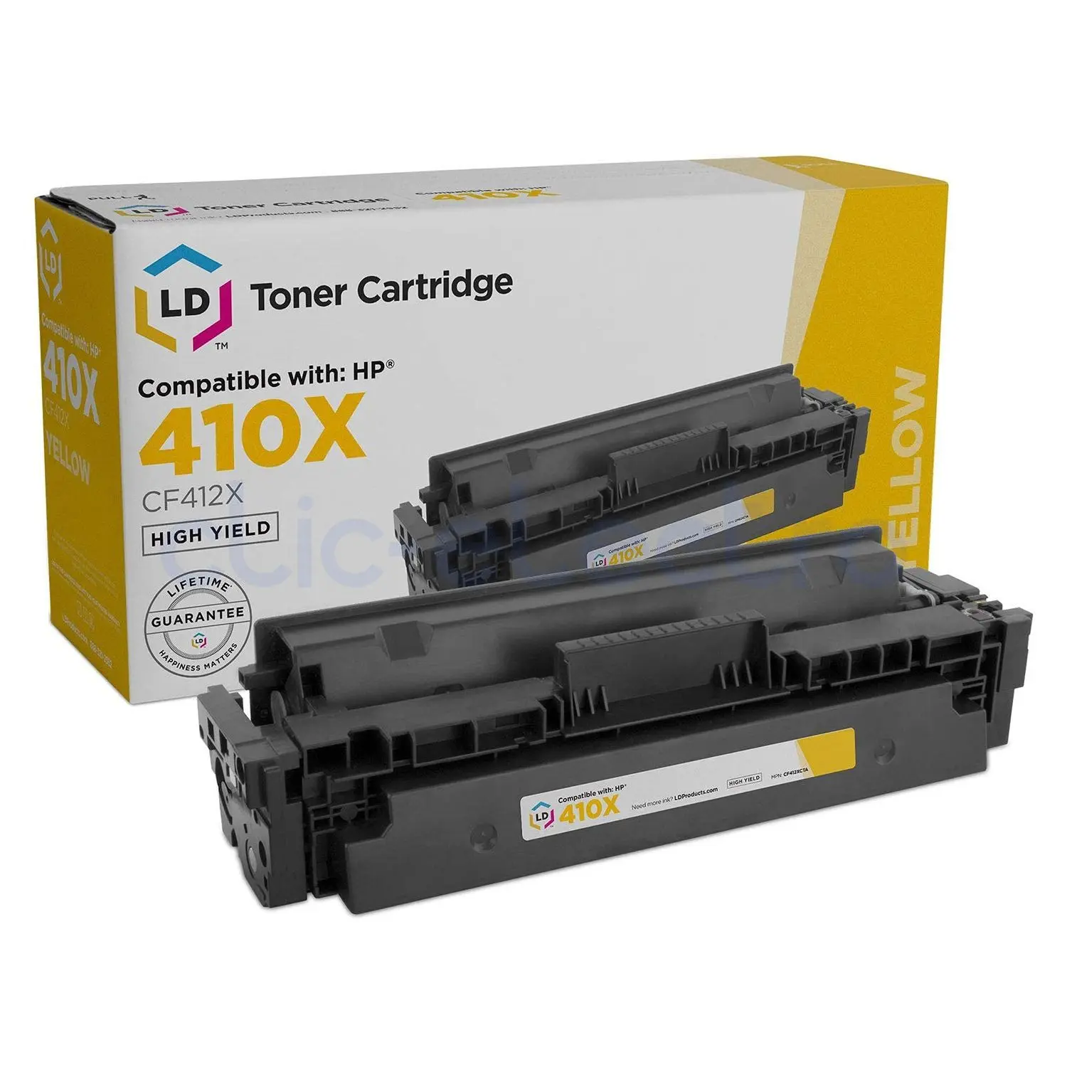 TONER HP 410X Jaune - CONTRACT MPS - 5 000 pages - Image 1
