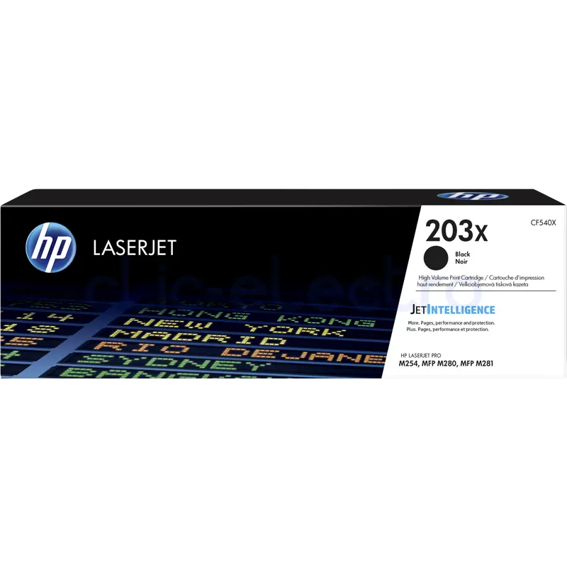 HP Toner 203X Noir grande capacité – HP
