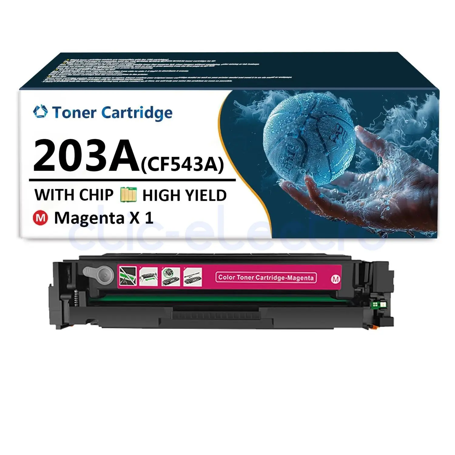 HP Toner 203A Magenta - 1300 pages – HP