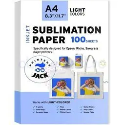 EPSON Papier sublimation A4 100 feuilles