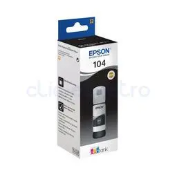 EPSON 104 EcoTank Bouteille d'encre noire pigmentée