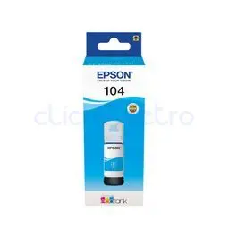 EPSON 104 EcoTank Bouteille d'encre cyan 65 ml