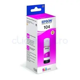 EPSON EcoTank 104 Magenta Bouteille d’encre