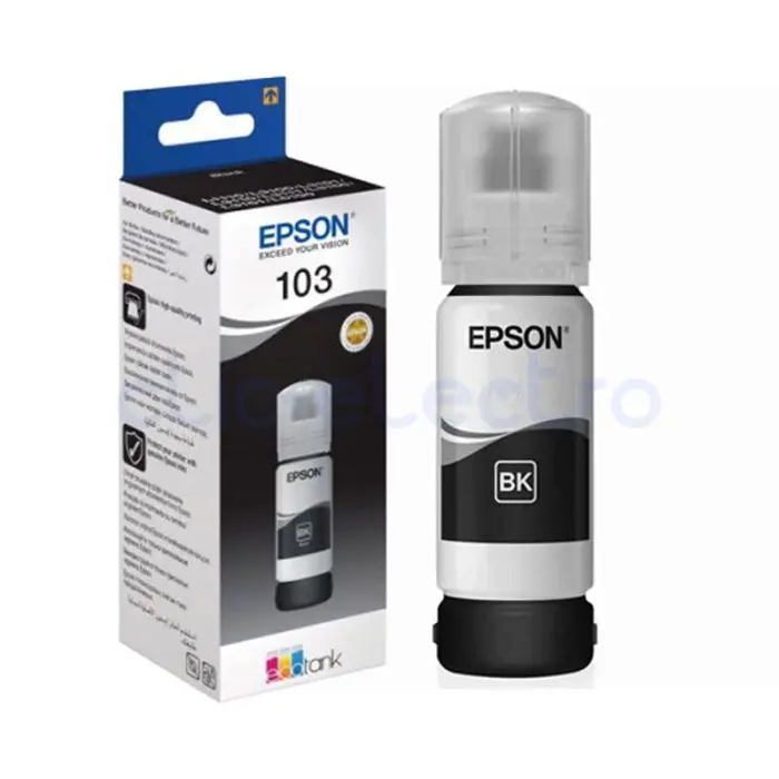 EPSON Kit de Remplissage d'Encre EcoTank 103 Noir – EPSON