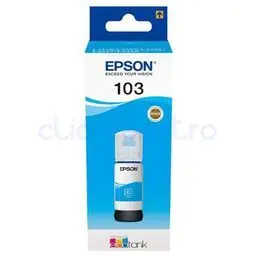 EPSON Kit de Remplissage d'Encre EcoTank 103 Cyan