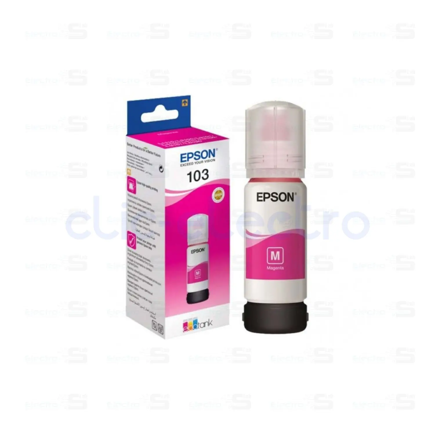 EPSON Kit de Remplissage d'Encre EcoTank 103 Magenta – EPSON