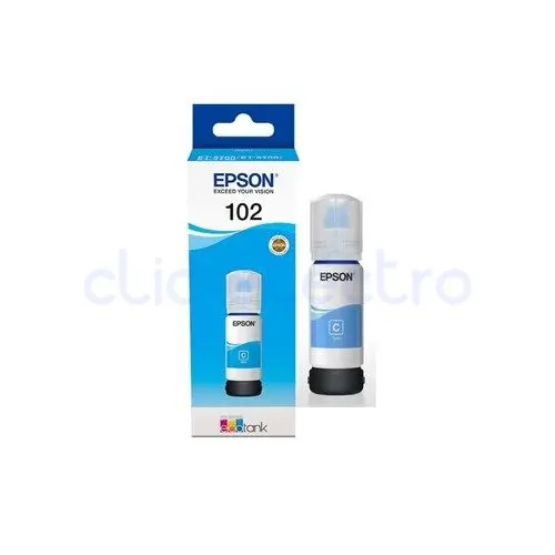 EPSON 102 EcoTank Bouteille d'encre cyan – EPSON