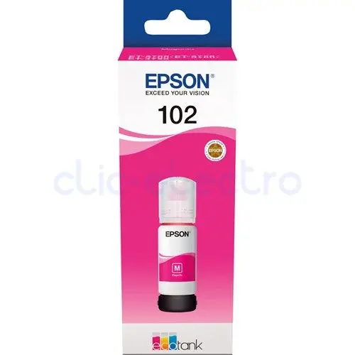 EPSON EcoTank 102 Bouteille d'encre magenta – EPSON