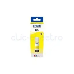 EPSON 102 EcoTank Bouteille d'encre jaune Pigment 70 ml