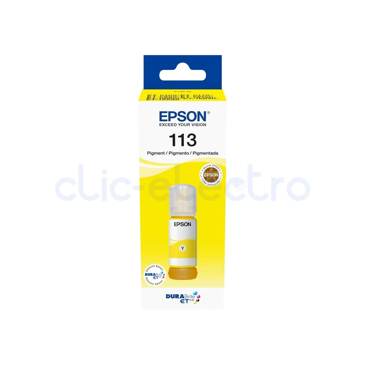 EPSON EcoTank 113 Jaune 70 ml – EPSON
