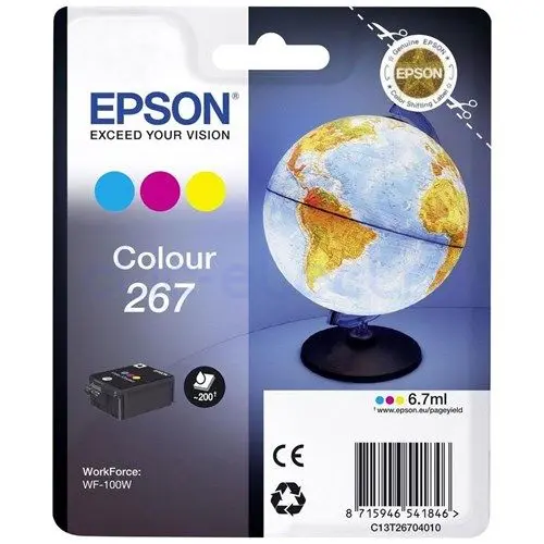 EPSON 267 C13T26704010 Cartouche d'encre 3 couleurs – EPSON