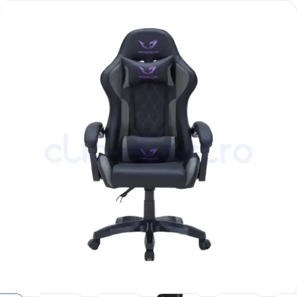 Fauteuil gaming GAMIUM Altar, finition PU diamant, accoudoirs fixes – GAMIUM
