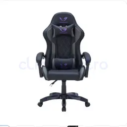 Fauteuil gaming GAMIUM Altar, finition PU diamant, accoudoirs fixes