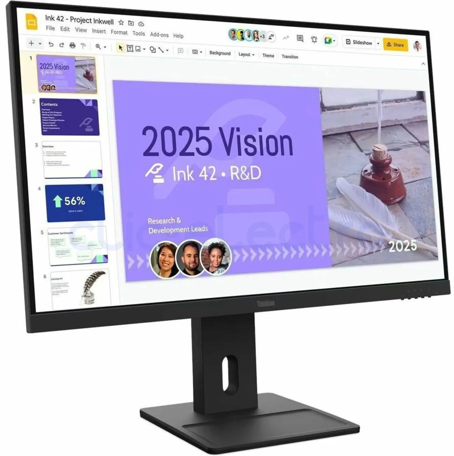 LENOVO ThinkVision E27Q-40 Moniteur 27" QHD – LENOVO