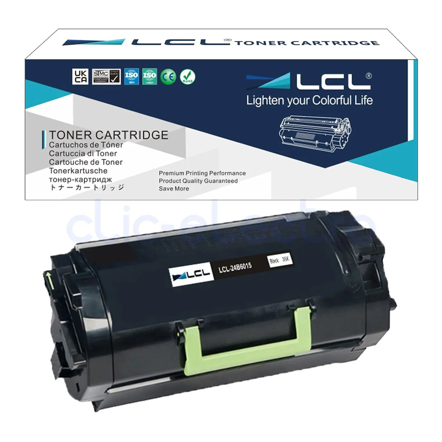 BSD M53xx et XM53xx Toner Noir (jusqu'à 45 000pages) – LEXMARK