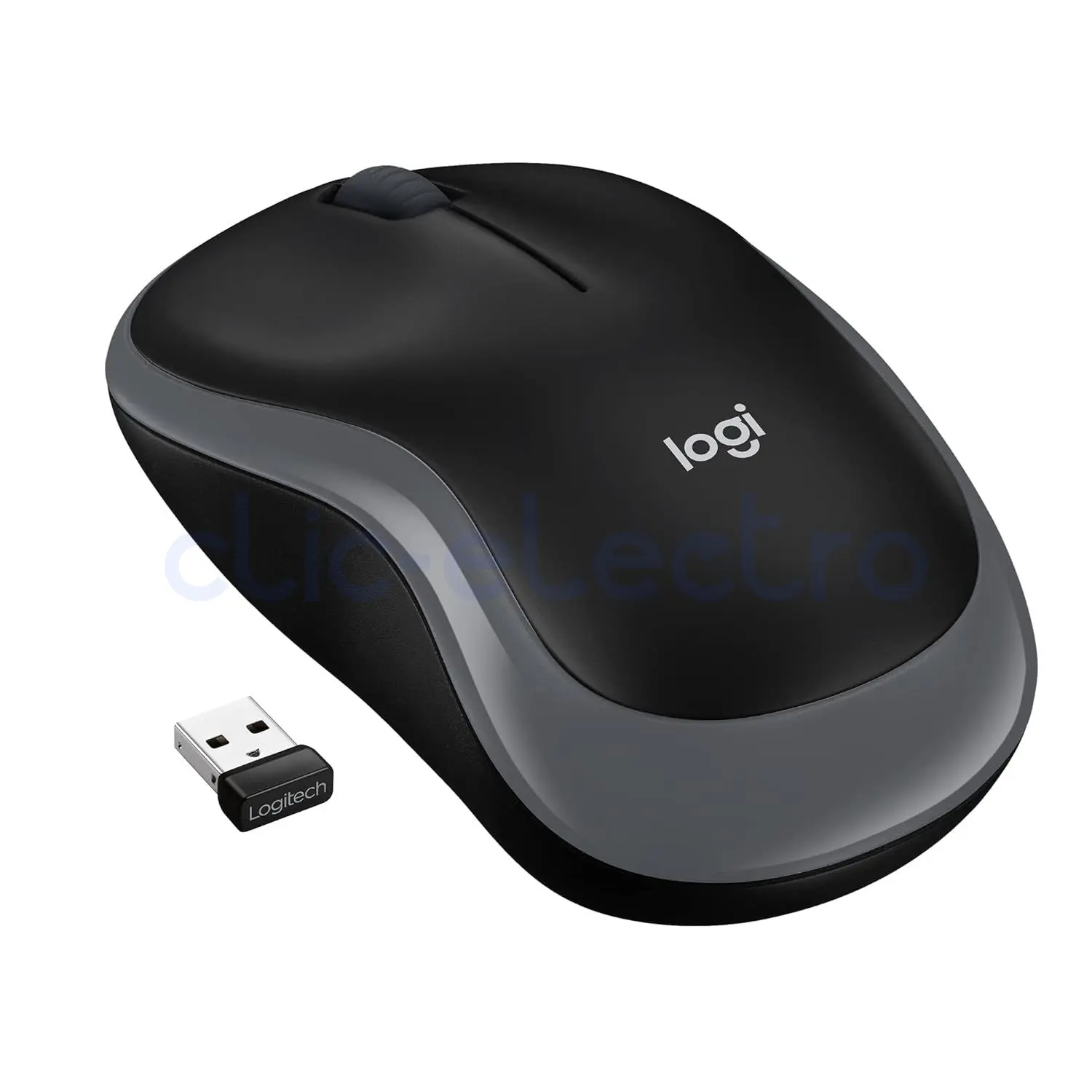 LOGITECH Souris sans fil M185 Gris – LOGITECH