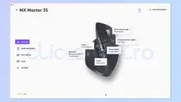 Logitech MX Master 3S Performance Wireless Mouse - Graphite RETAIL
