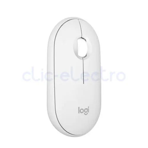 Logitech Pebble Mouse 2 M350s optique-3 boutons-blanc- sans fil – LOGITECH