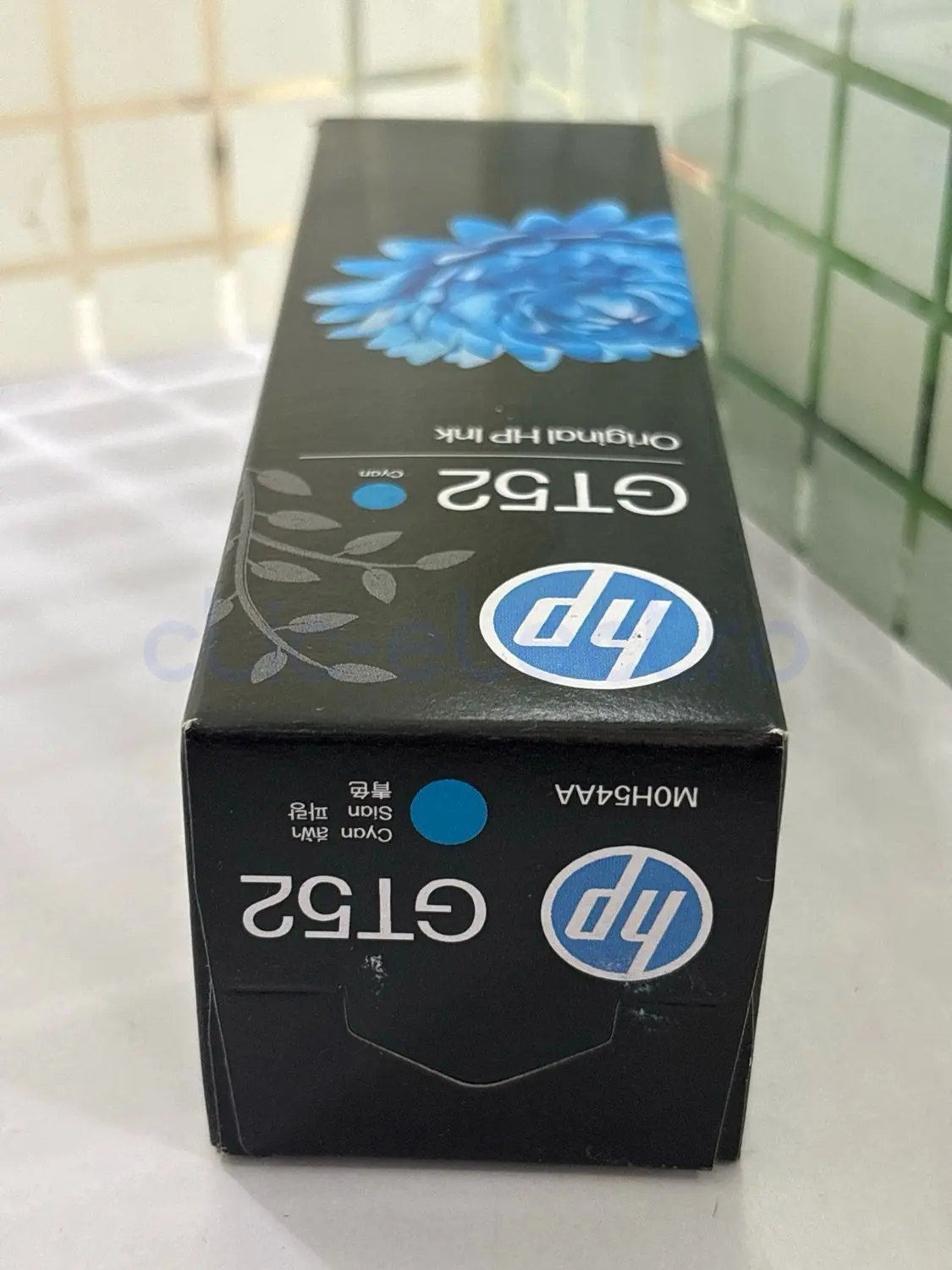 CRT GT52 Bouteille encre Cyan 8000p – HP